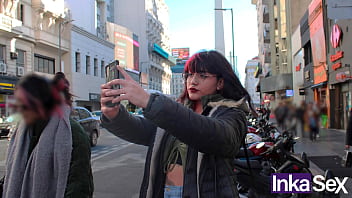 18-year-old Argentinean petera is caught by the Obelisk in Buenos Aires