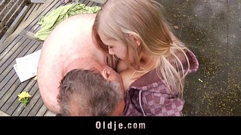 Incredible sex between sweet teenager and old bastard