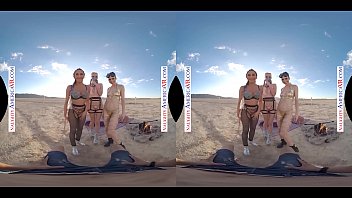 Naughty America – VR you get to fuck 3 chicks in the desert