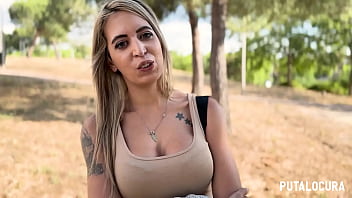 PutaLocura – The horny Canarian Dulce Maylene is caught and fucks in the park with Torbe