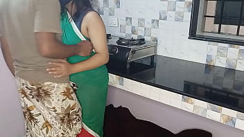 Rima Bhabhi Fucked On The Kitchen Stand In The Morning When Everyone Was Sitting In The Dining Hall XXX Kitchen Sex