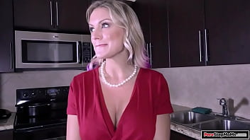 Stepson dominates his hot busty stepmom