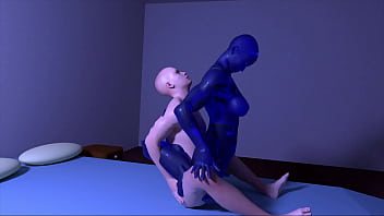 Blue Slime Girl Fuck