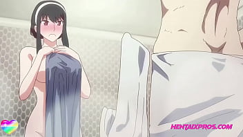 Ex Couple Bathroom Reconciliation Sex in the Shower – UNCENSORED ANIME