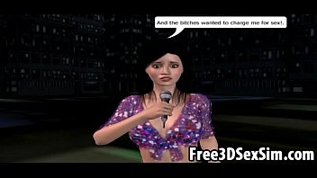 Foxy 3D cartoon hotties doing some dirty talking