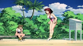 Gunbuster Fan Service Scenes