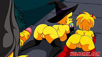 Halloween night with sex – The Simptoons