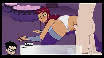 He fucked Starfire and spied Raven fingering herself | 18TITANS | CHAPTER 2 IN SPANISH