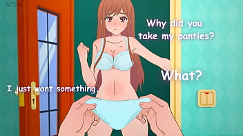 He stole a girl’s panties and she had to run naked after him ! Overflow Abridged , Hentai, Cartoon, Parody !