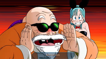 Kame Paradise 2 Episode 2 – Big Busty Bulma gets fuck by a big dick