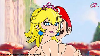 Mario and princess peach