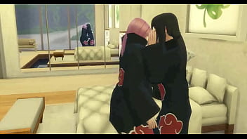 Naruto Hentai Episode 6 Sakura and Konan manage to have a threesome and end up fucking with their two friends as they like milk a lot.