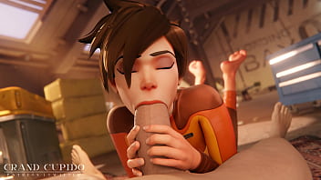 Overwatch Tracer Enjoys Big Delicious Cock Very Much