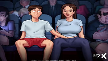 SummertimeSaga – Pussy Caressing at the Cinema in a Public Place E3 #22