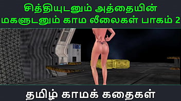 Tamil Audio Sex Story – Tamil Kama kathai – Chithiyudaum Athaiyin makaludanum Kama leelaikal part – 2