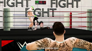 Triple Wrestle With Saraya & Cena – 3d Hentai – Preview Version