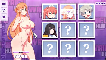 Waifu Hub [Hentai parody game PornPlay ] Ep.5 Asuna Porn Couch casting – she loves to cheat on her boyfriend while doing anal sex