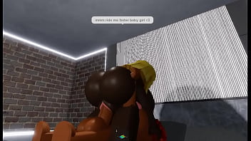 an ebony girl rode me good <3 (roblox futa)